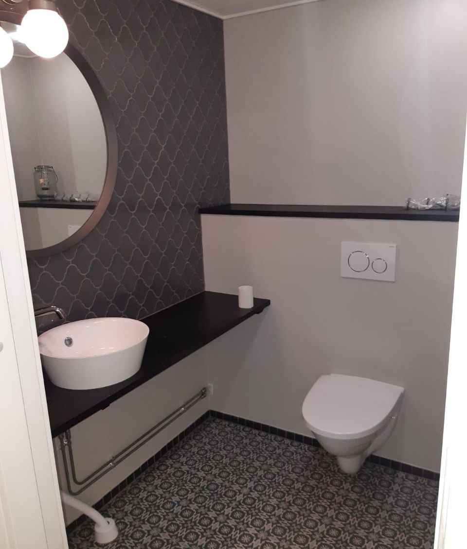 WC on saanut uuden ilmeen saneerauksella